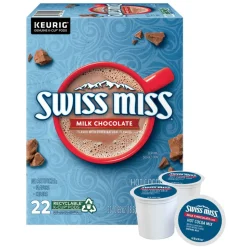 Swiss Miss Hot Cocoa Single-Serve K-Cup, Box Of 22
