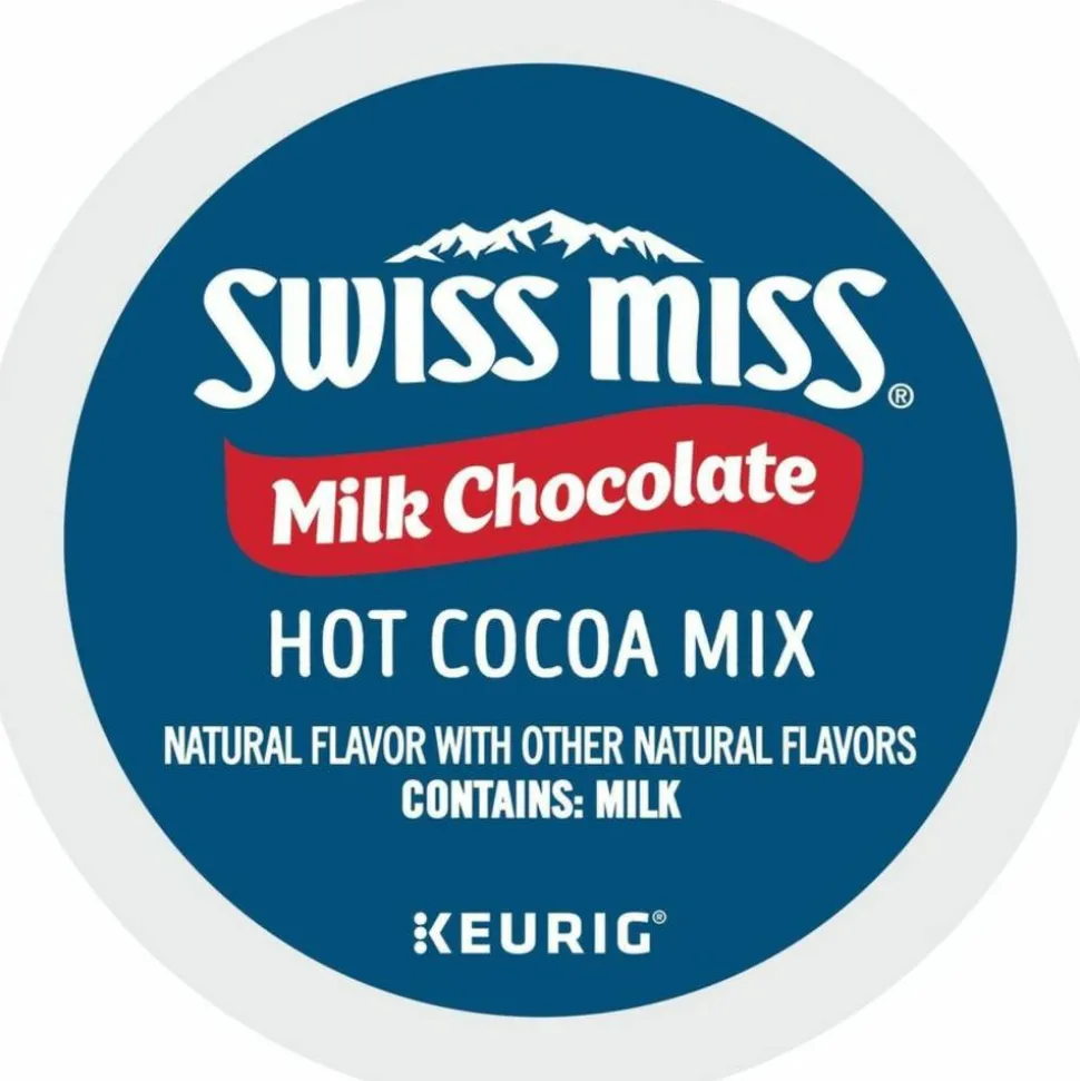 Swiss Miss Milk Hot Cocoa K-Cup Pods, 0.65 Oz, Pack Of 44 Pods