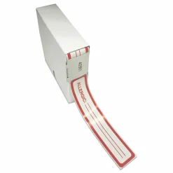 Tabbies Permanent Allergic To: Allergy Label Roll, TAB40561, Red, Roll Of 175