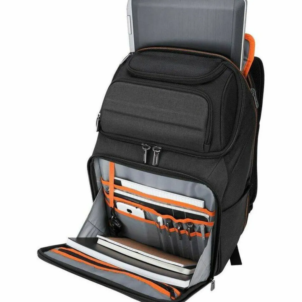 Targus CitySmart TSB895 Carrying Case Rugged (Backpack) for 15.6" to 16" Notebook - Gray - TAA Compliant