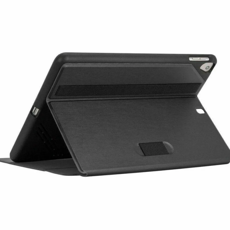 Targus Click-In THZ850GL Carrying Case (Flip) for 10.2" to 10.5" Apple iPad (7th Generation), iPad Air, iPad Pro, iPad (8th Generation), iPad (9th Generation) Tablet - Black