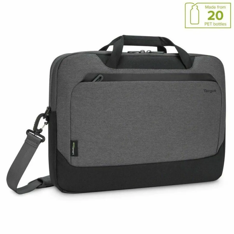 Targus Cypress EcoSmart TBT92602GL Carrying Case (Briefcase) for 15.6" Notebook - Gray