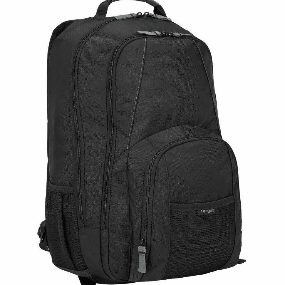 Targus Groove Laptop Backpack With 17" Laptop Pocket, Black