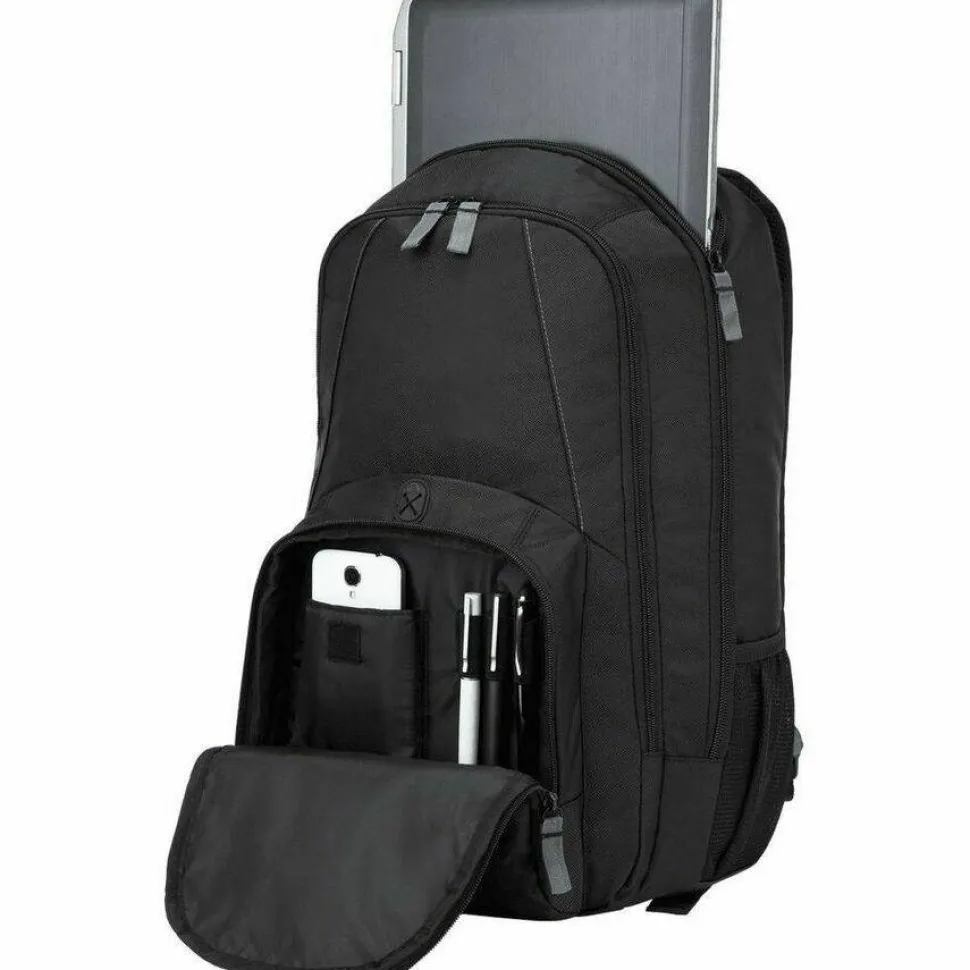 Targus Groove Laptop Backpack With 17" Laptop Pocket, Black