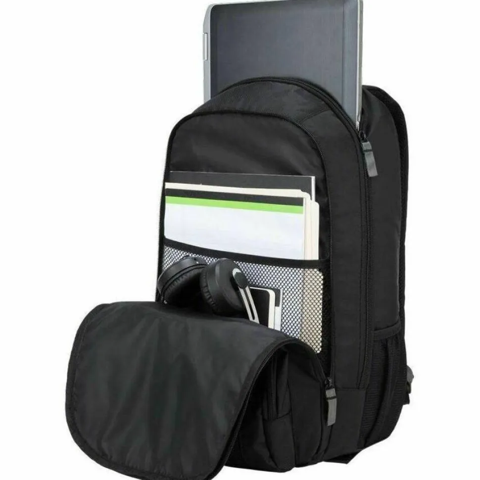 Targus Groove Laptop Backpack With 17" Laptop Pocket, Black