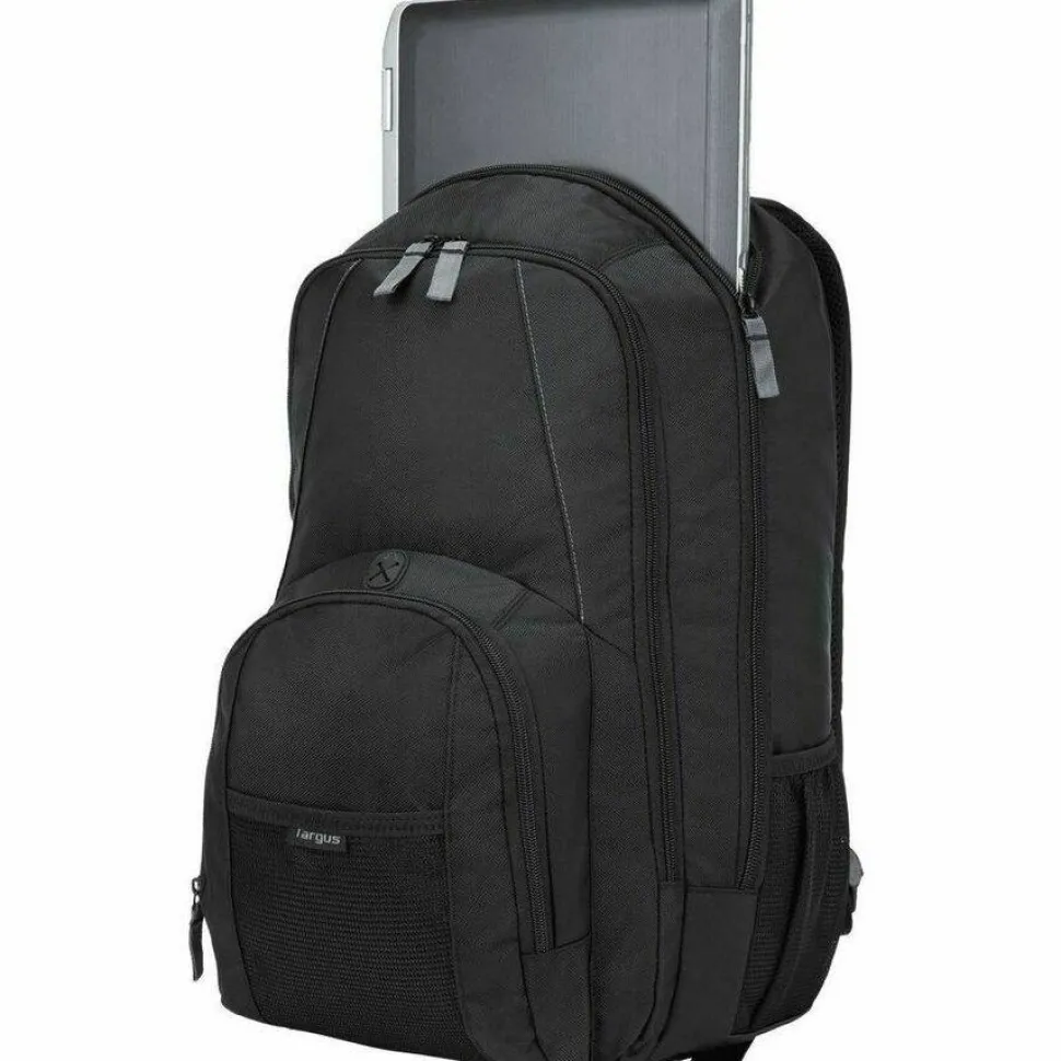 Targus Groove Laptop Backpack With 17" Laptop Pocket, Black