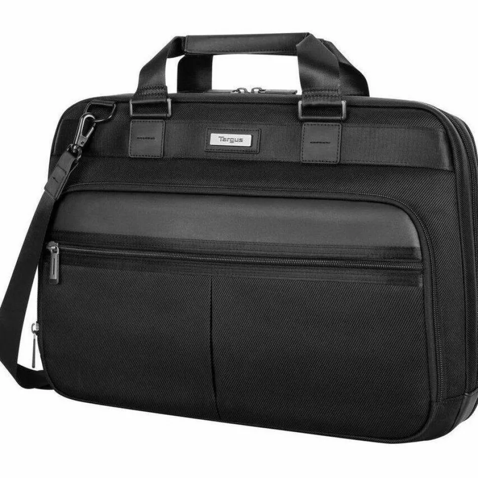 Targus Mobile Elite TBT045US Carrying Case (Briefcase) for 15" to 16" Notebook - Black - TAA Compliant
