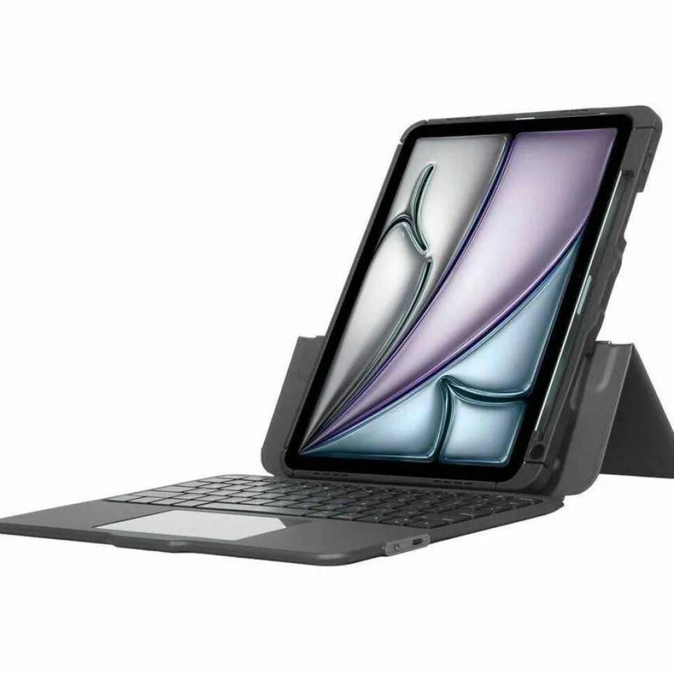Targus Versavu THZ967US Keyboard/Cover Case (Folio) for 11" Apple iPad Air 11 (2024), iPad (10th Generation), iPad Air (4th Generation), iPad Air (5th Generation), iPad Pro (2nd Generation), iPad Pro (3rd Generation), iPad Pro (4th Generation), iPad Pro T