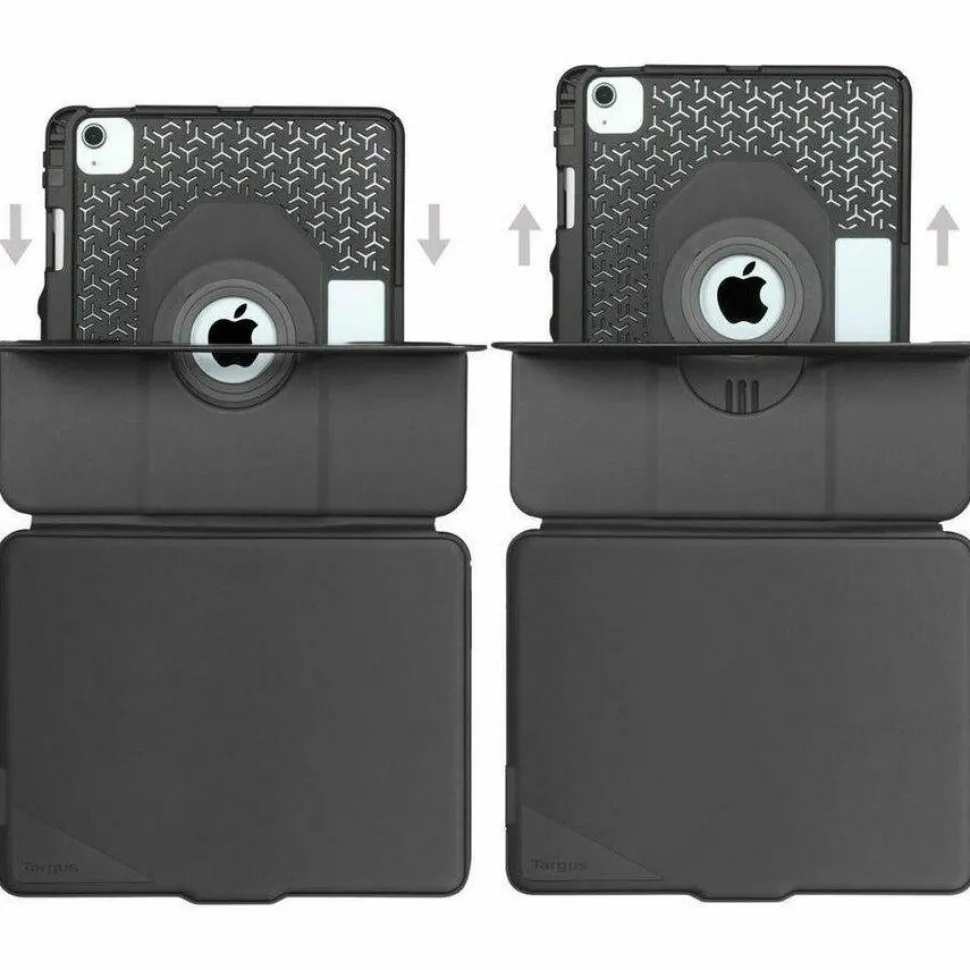 Targus Versavu THZ967US Keyboard/Cover Case (Folio) for 11" Apple iPad Air 11 (2024), iPad (10th Generation), iPad Air (4th Generation), iPad Air (5th Generation), iPad Pro (2nd Generation), iPad Pro (3rd Generation), iPad Pro (4th Generation), iPad Pro T