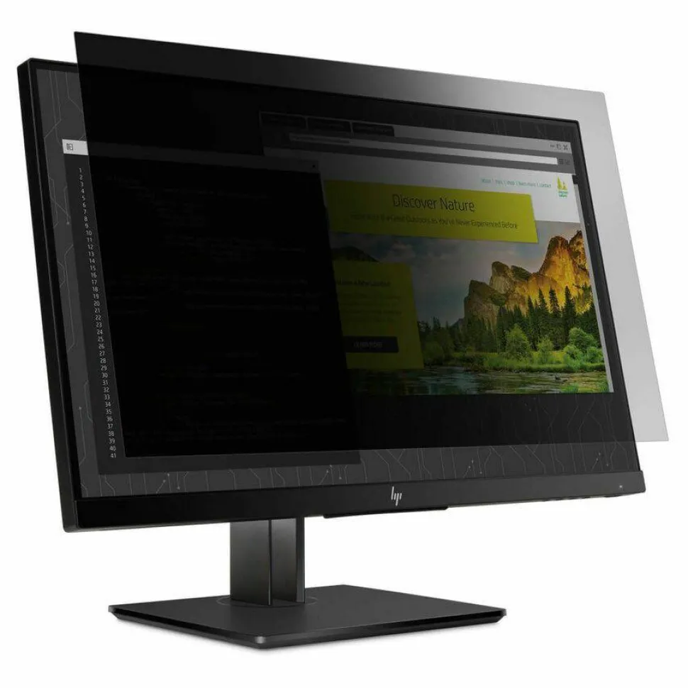Targus 4Vu Privacy Screen for HP EliteDisplay E243 and HP Z24nf G2, Landscape Clear
