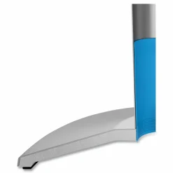 Tatco Adjusta-Tape Crowd Control Stanchion Bases, 14"Diameter, Chrome, Box Of 2