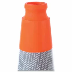 Tatco Traffic Cone, 11.5 x 11.5 x 28, Orange/Silver/Black