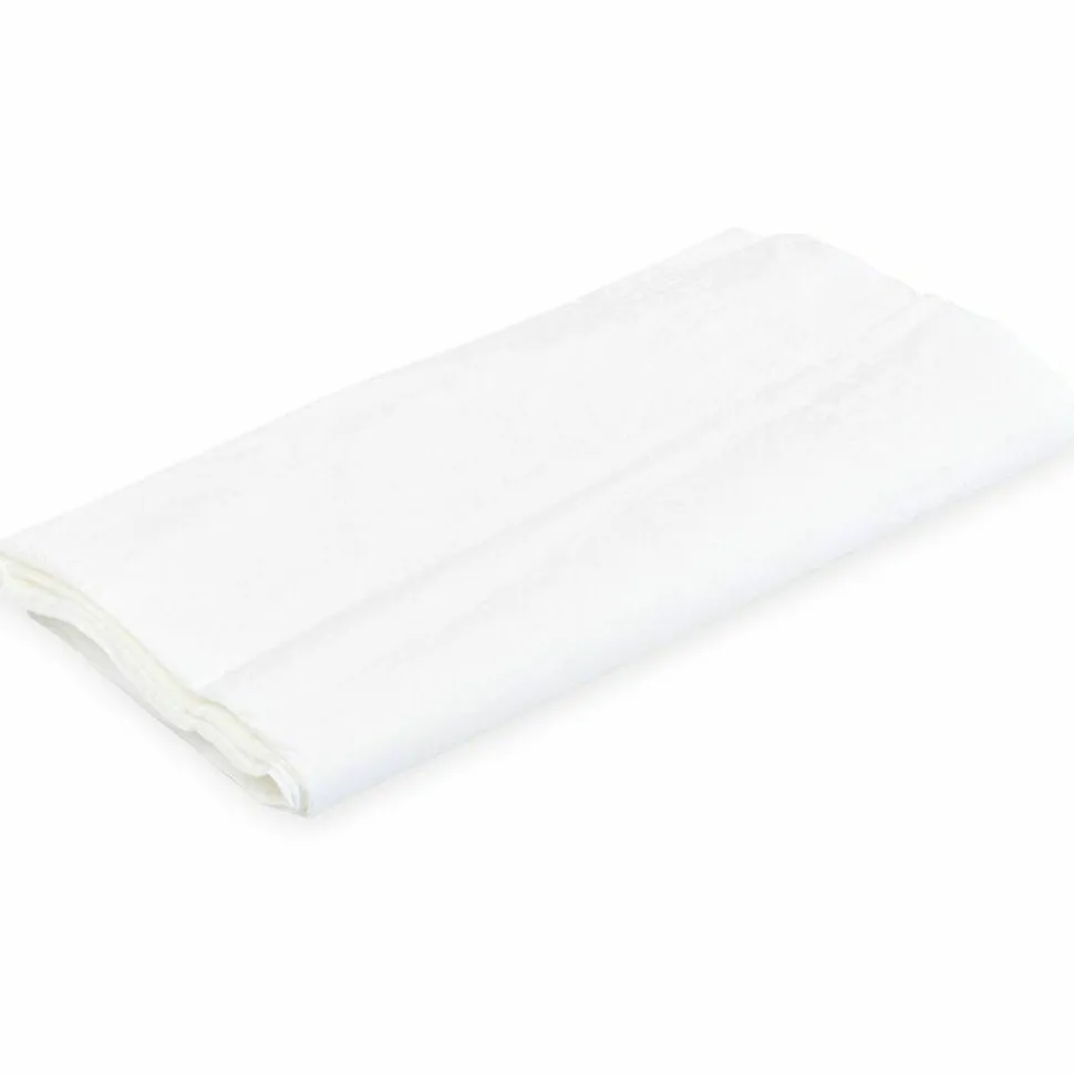 Tatco White Paper Table Covers, 54" x 108", White, Box Of 20