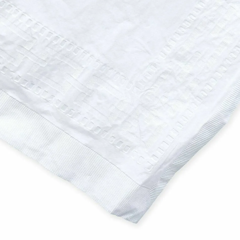 Tatco White Paper Table Covers, 54" x 108", White, Box Of 20