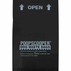 Tatco Dog Waste Station Refill Bags - Black - Waste Disposal, Office, Park, Home - 200/Box - 10 / Carton