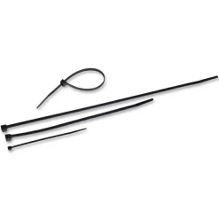 Tatco Tamper-proof Cable Ties - Cable Tie - Black - 1000 Pack