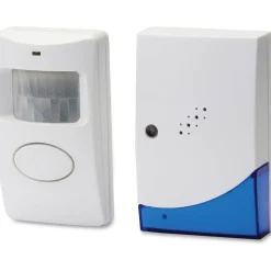 Tatco Wireless Chime with Receiver - Wireless - Blue, White