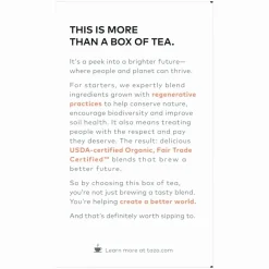 Tazo Regenerative Organic Calm Chamomile