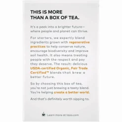 Tazo Regenerative Organic Chai Black Tea Bag