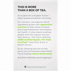 Tazo Regenerative Organic Zen Green Tea Bag