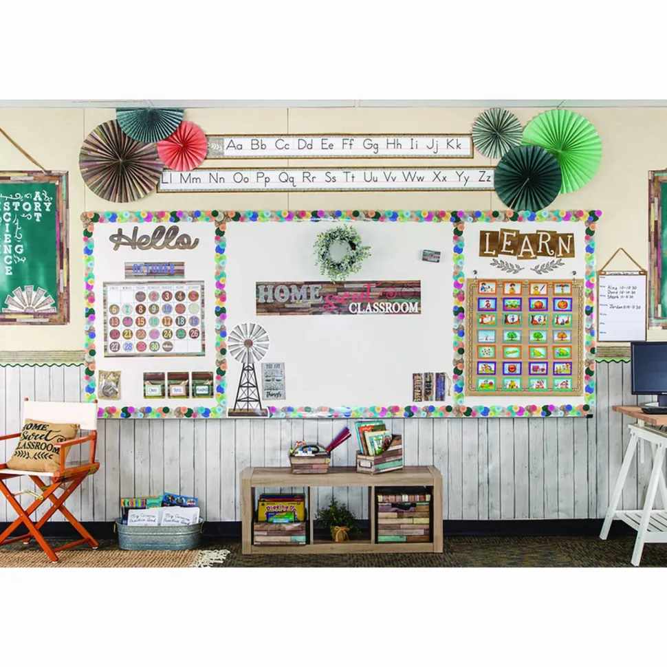 Teacher Created Resources Better Than Paper Bulletin Board Roll, 4 ft x 12 ft, White Wood