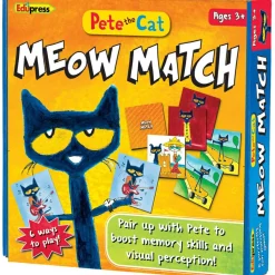 Teacher Created Resources Pete The Cat Meow Match Game