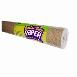 Teacher Created Resources Better Than Paper Bulletin Board Roll, 4 ft x 12 ft, Burlap