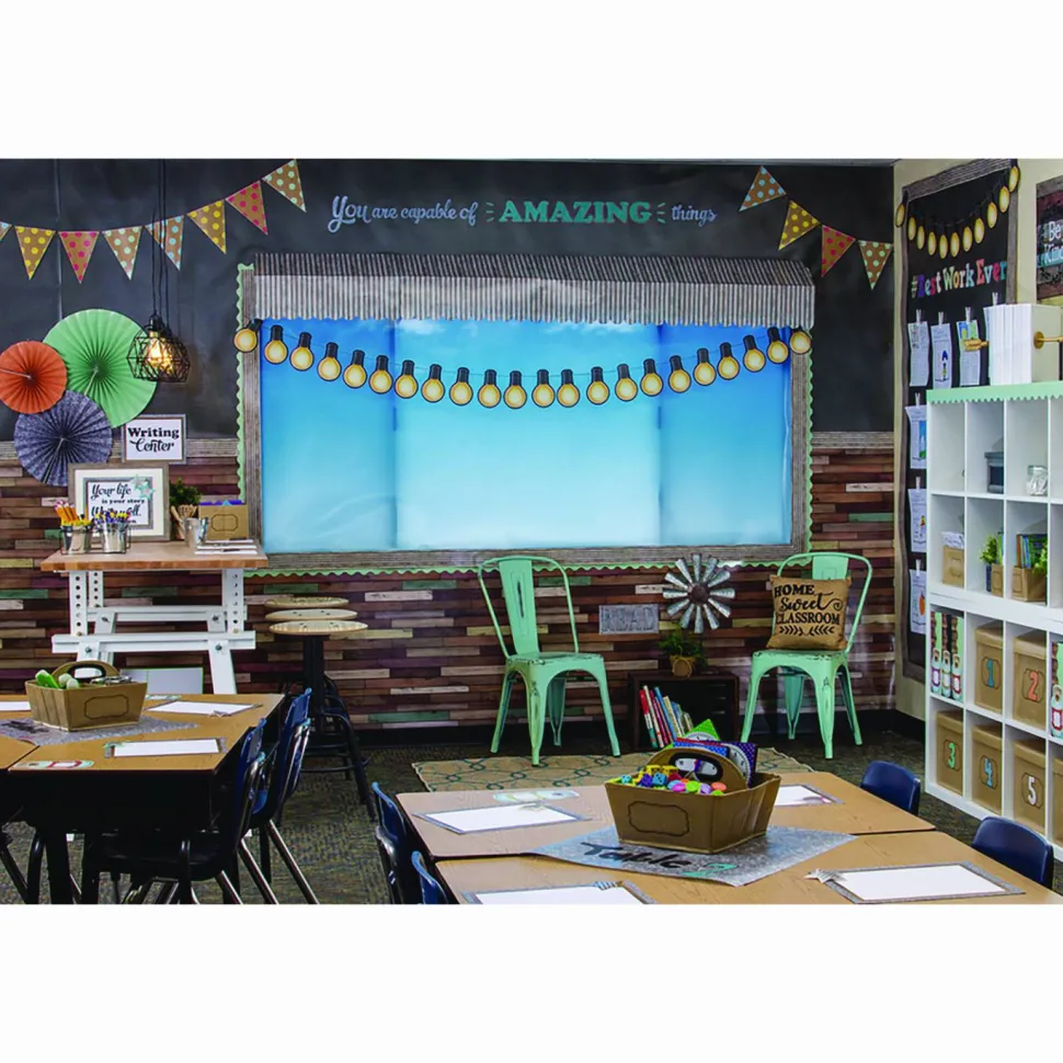 Teacher Created Resources Better Than Paper Bulletin Board Roll, 4 ft x 12 ft, Chalkboard