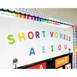 Teacher Created Resources Colorful Magnetic Letters