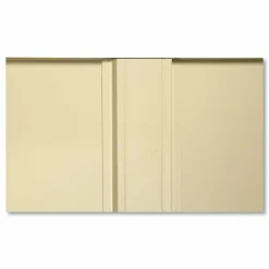 Tennsco 72" High Standard Cabinet (Assembled), 36w x 18d x 72h, Putty