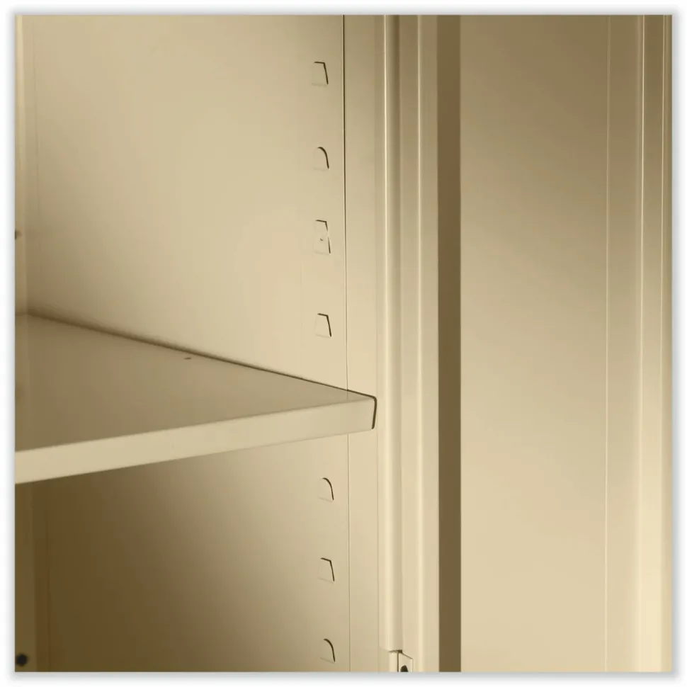 Tennsco 72" High Standard Cabinet (Assembled), 36w x 18d x 72h, Putty