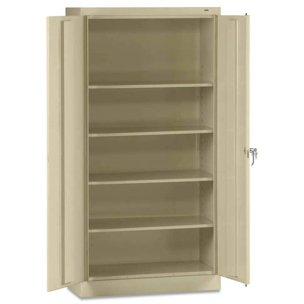 Tennsco 72" High Standard Cabinet (Assembled), 36w x 18d x 72h, Putty