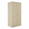 Tennsco 72" High Standard Cabinet (Unassembled), 36w x 24d x 72h, Putty