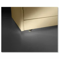 Tennsco 72" High Standard Cabinet (Assembled), 30w x 15d x 72h, Black
