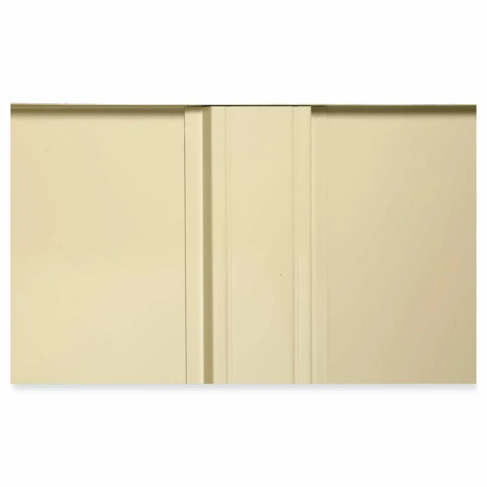 Tennsco 72" High Standard Cabinet (Assembled), 30w x 15d x 72h, Black