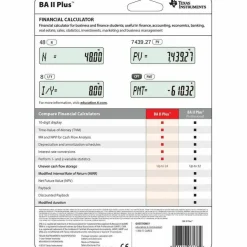 Texas Instruments BA II Plus Financial Calculator