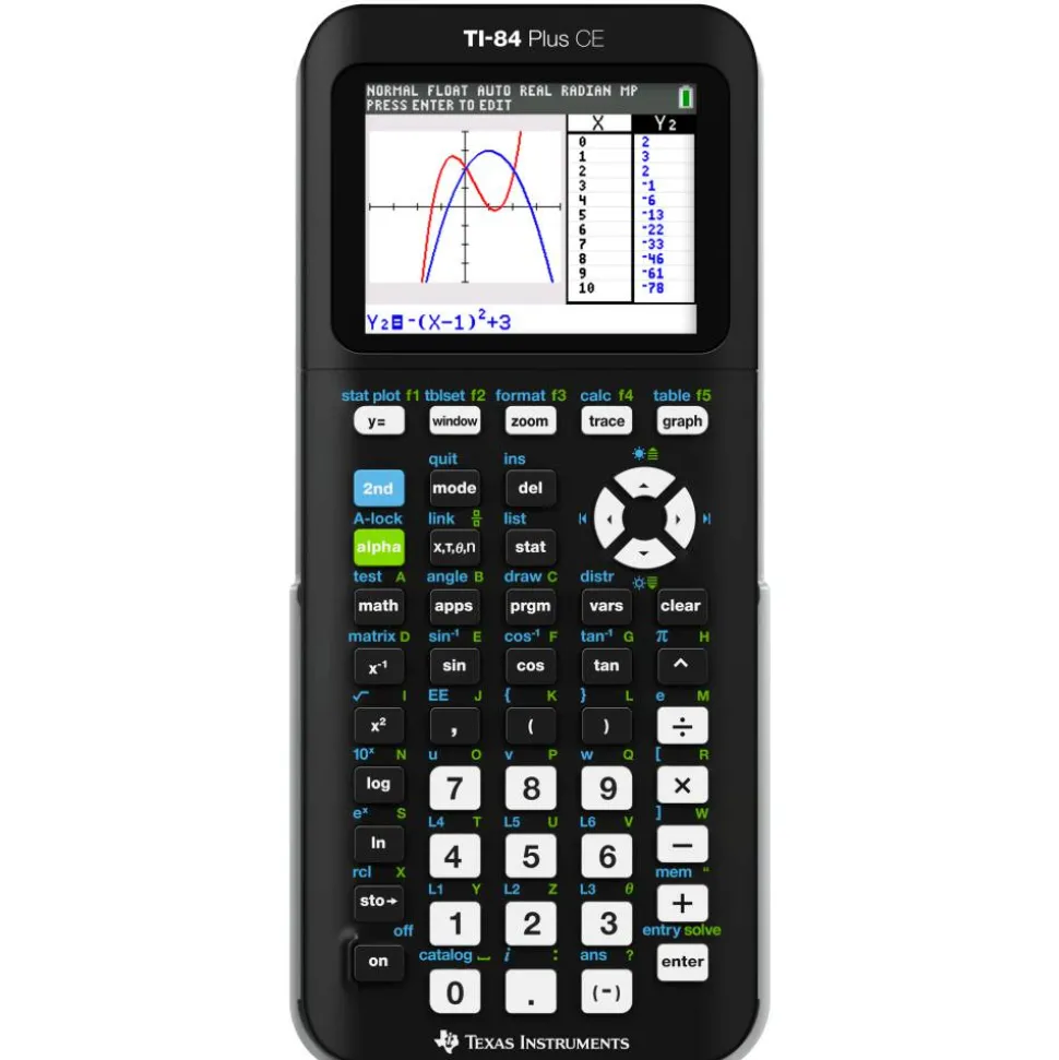 Texas Instruments TI-84 Plus CE Graphing Calculator