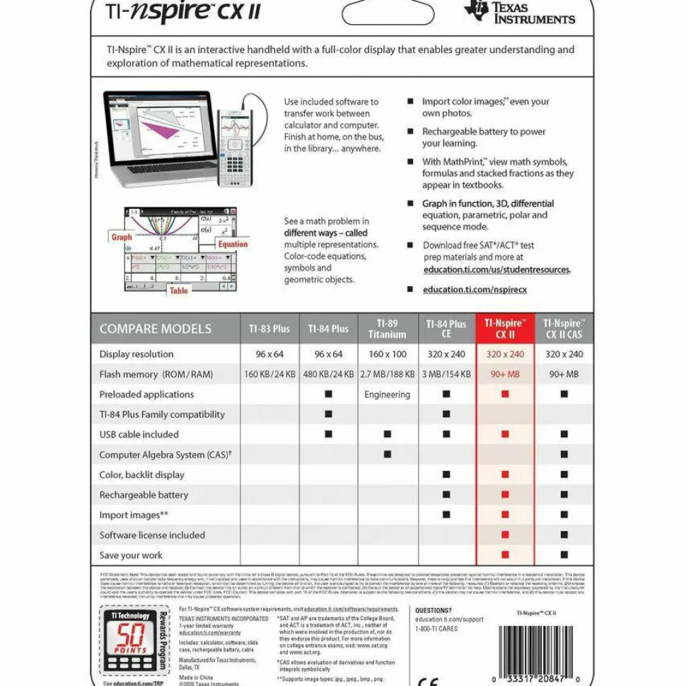 Texas Instruments TI-Nspire Graphing Calculator