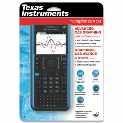 Texas Instruments TI-Nspire CX II CAS Graphing Calculator, 10-Digit LCD