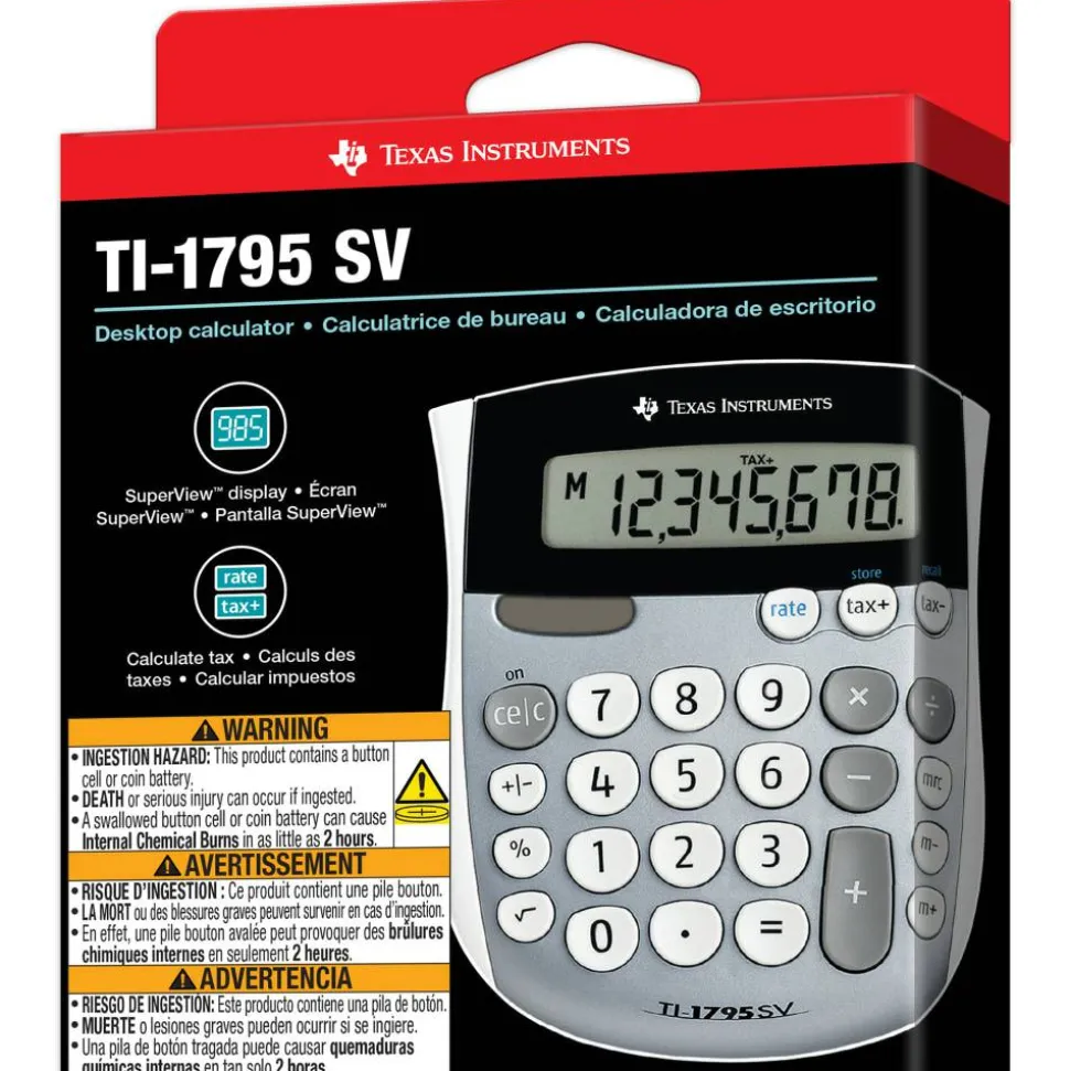 Texas Instruments TI-1795SV Desktop Display Calculator
