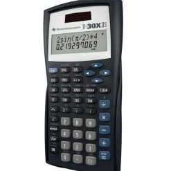 Texas Instruments TI-30X IIS Solar Scientific Calculator, Black/Blue/White