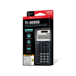 Texas Instruments TI-30X IIS Solar Scientific Calculator, Black/Blue/White
