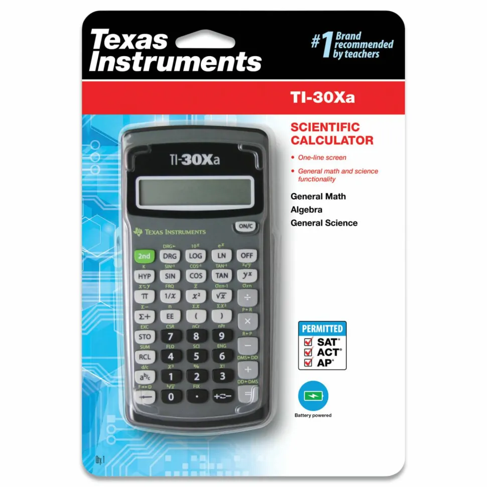 Texas Instruments TI-30Xa Scientific Calculator
