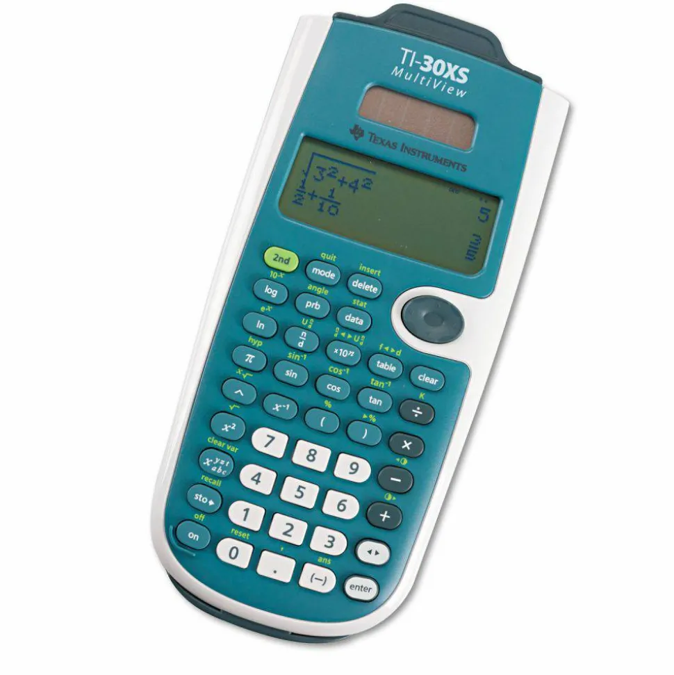Texas Instruments TI-30XS MultiView Scientific Calculator, Blue