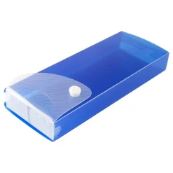 Textured Slider Pencil Box, Assorted Colors