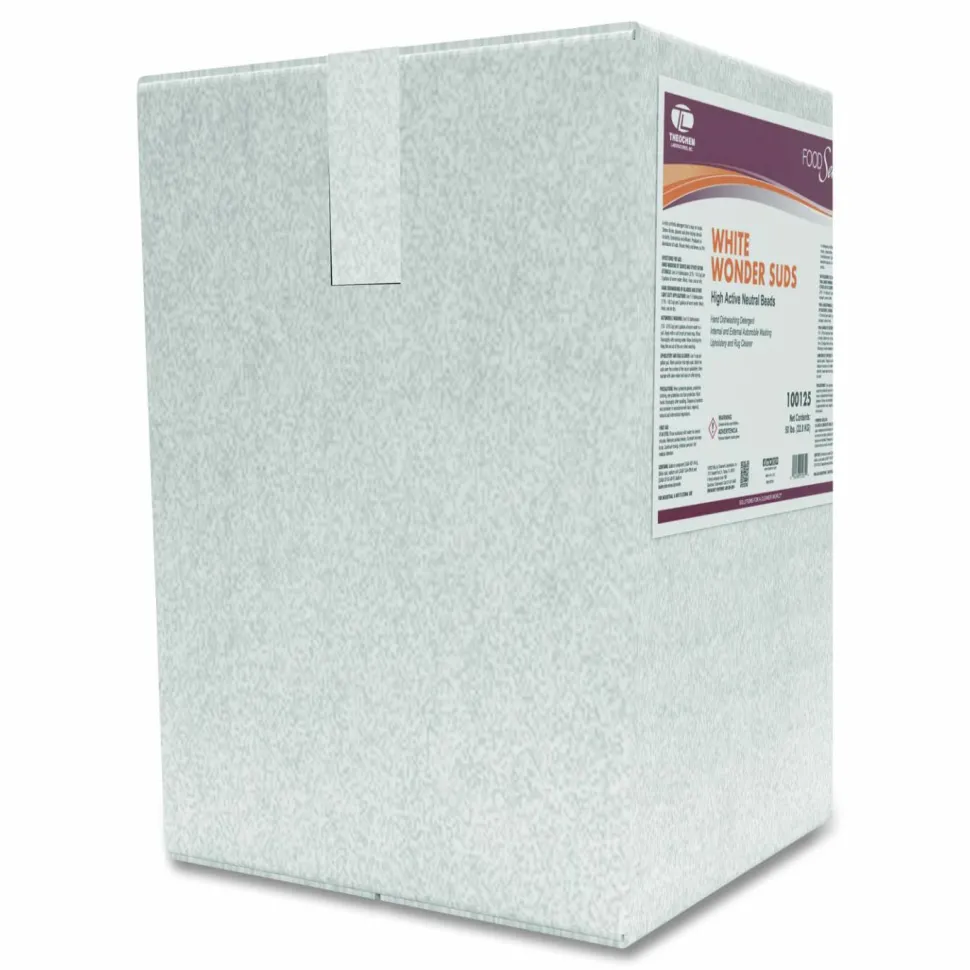 Theochem Laboratories Hand Dishwashing Detergent, Unscented, 50 lb Box