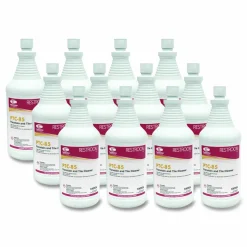 Theochem Laboratories PTC-85 Porcelain and Tile Cleaner, 32 oz Bottle, 12/Carton