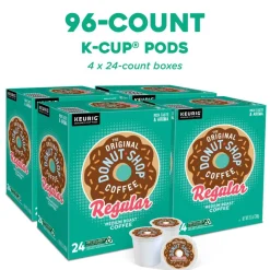 The Original Donut Shop Coffee K-Cups, Donut Shop, Medium Roast, 96 K-Cups