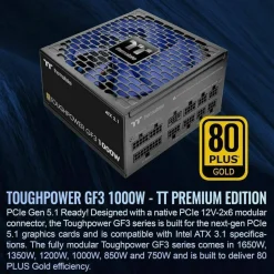 Thermaltake Toughpower GF3 1000W Power Supply