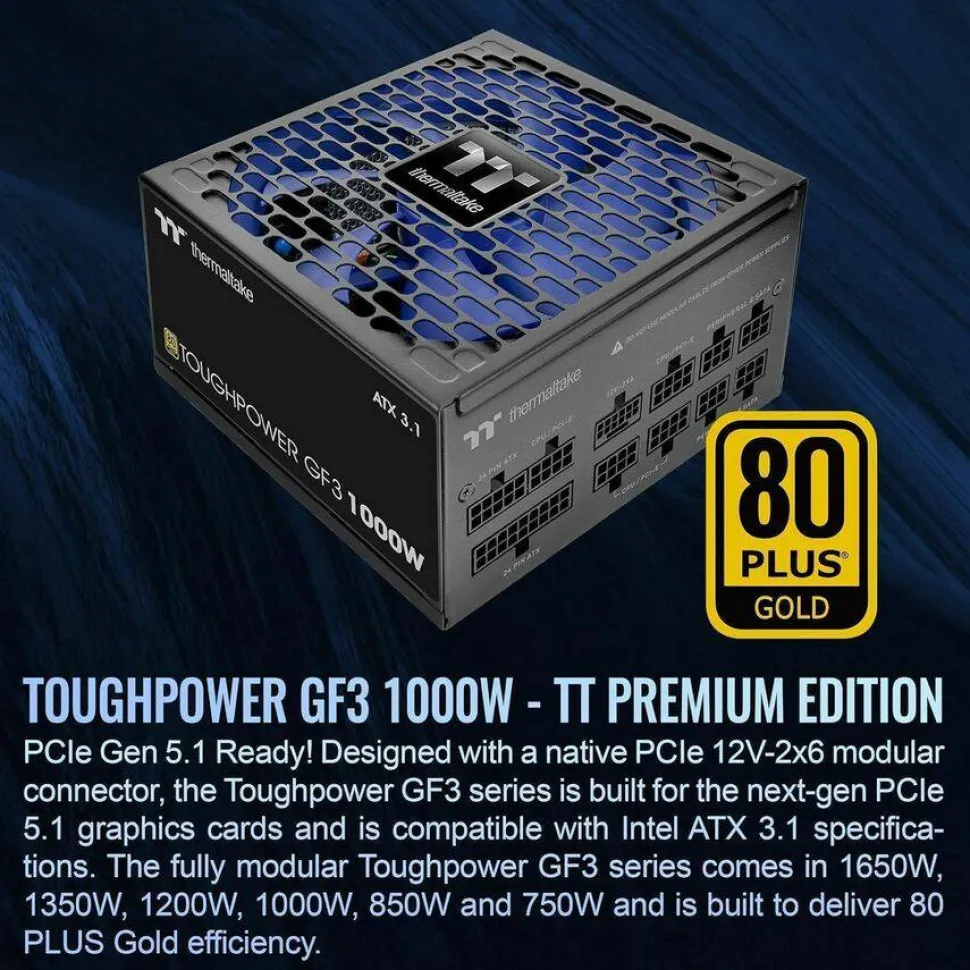 Thermaltake Toughpower GF3 1000W Power Supply
